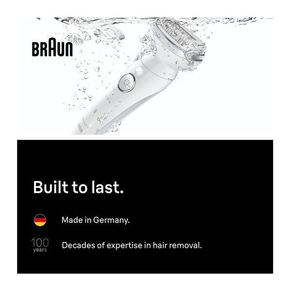 BRAUN Silk-épil 9 SE9-241 Wet & Dry Epilator - Silver