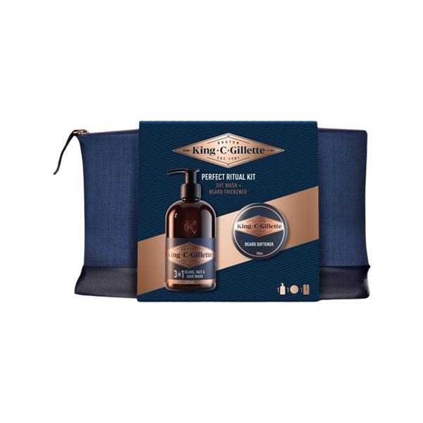 King C. Gillette Beard Essentials Giftbag - Healthxpress.ie