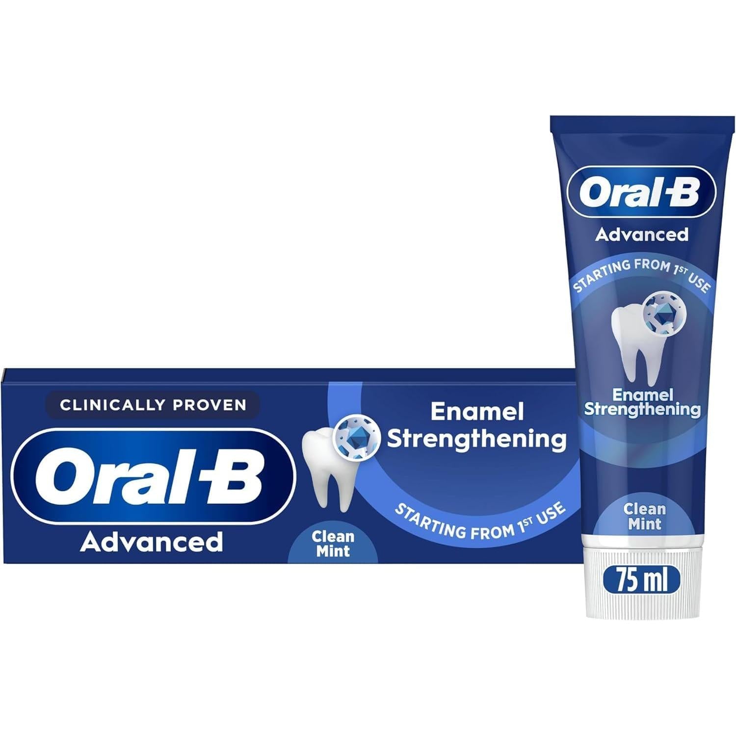 Oral-B Pro Expert Advanced Enamel Strengthening Toothpaste 75ml