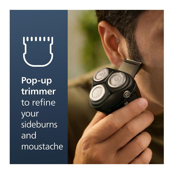 Philips S3143/00 Series 3000 Wet or Dry Electric Shaver - 5D Pivot & Flex Heads - Healthxpress.ie