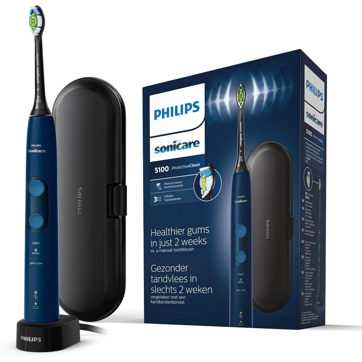 Philips Sonicare ProtectiveClean 5100 Sonic electric toothbrush HX6851/53 - Healthxpress.ie