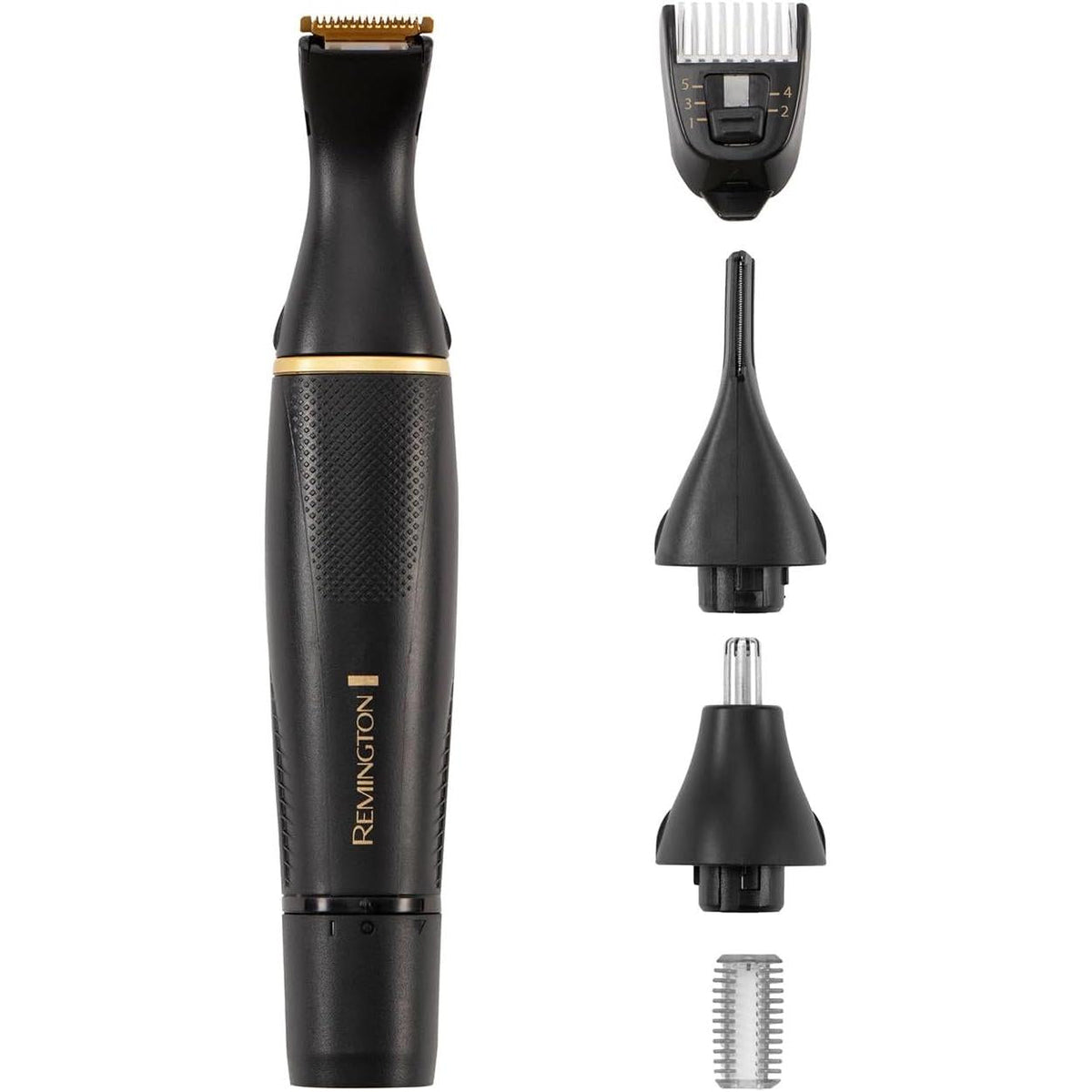 Remington T-Series Detail Grooming Kit (Precision Trimmer with Eyebrow Comb, Nose, Ear, Beard, Adjustable Comb, NE7000