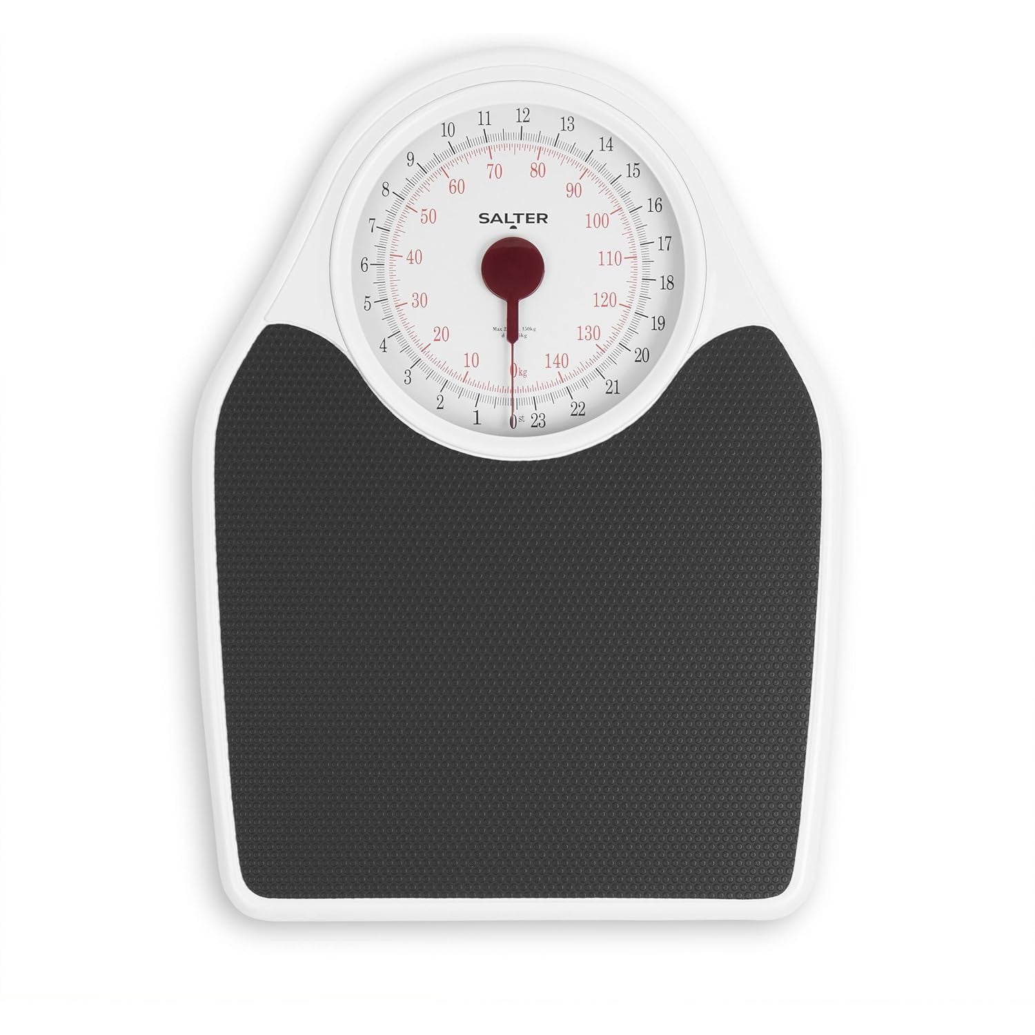Salter Doctor Style Bathroom Scale - Mechanical Scales For Body Weight, Easy Read Dial & Rotating Pointer, Large Non-Slip , Up To 150 kg/ 23 st 7 lbs