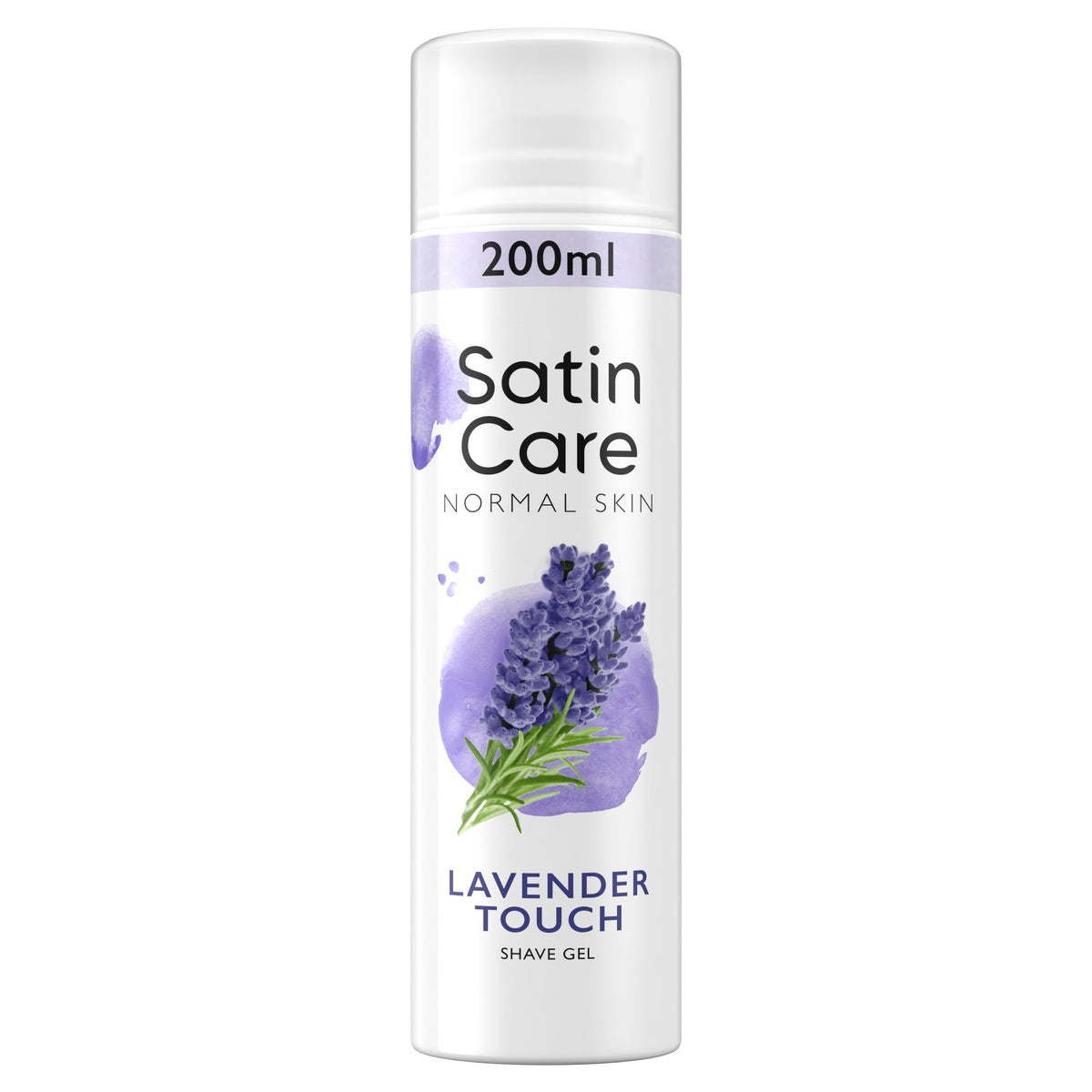 Satin Care Shaving Gel for Normal Skin with Lavender Touch 200ml - Healthxpress.ie