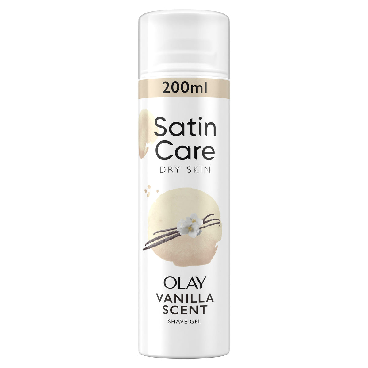 Satin Care Shave Gel Vanilla Cashmere 200ml - Healthxpress.ie
