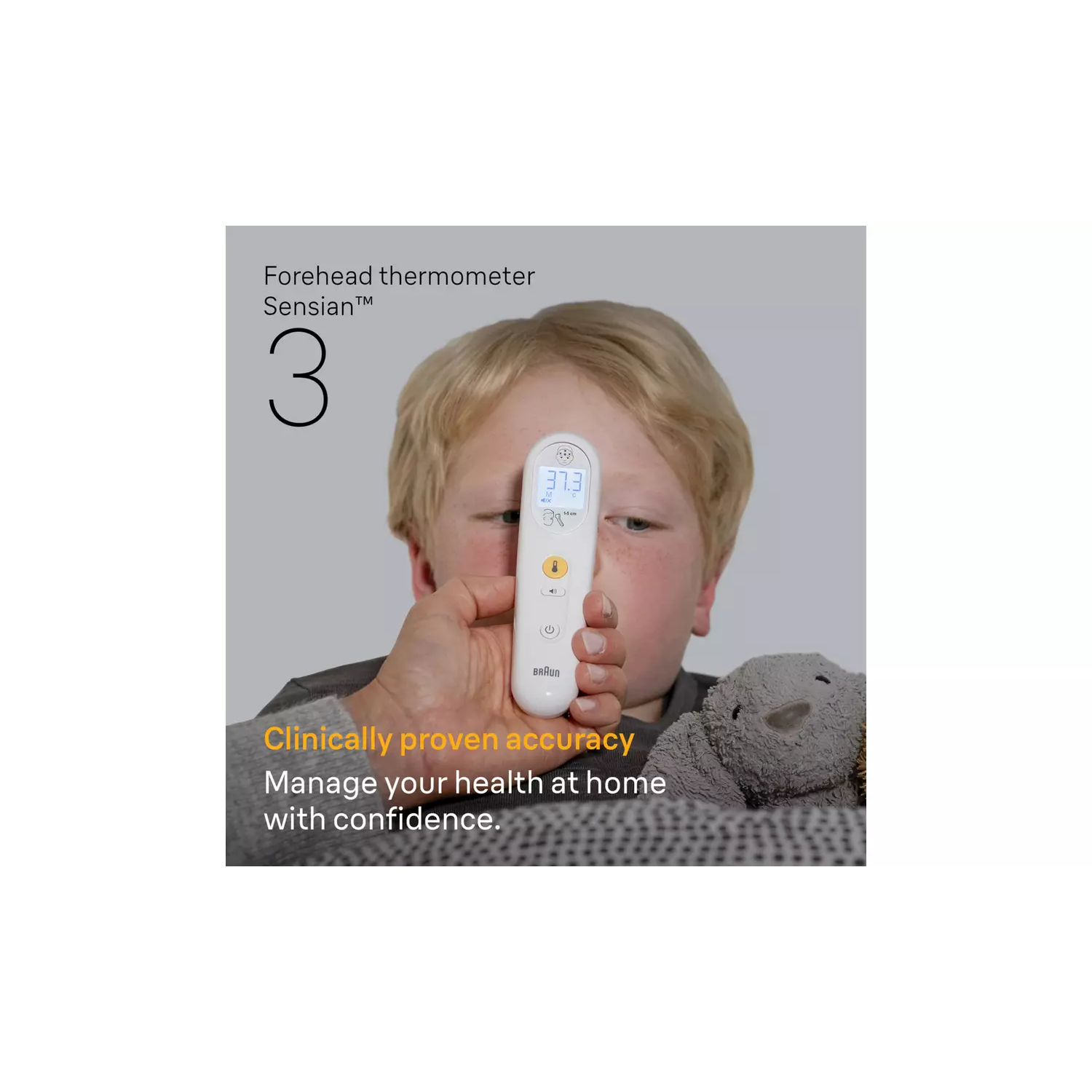 Braun Sensian 3 Forehead Non-Contact Thermometer - BNT050EE