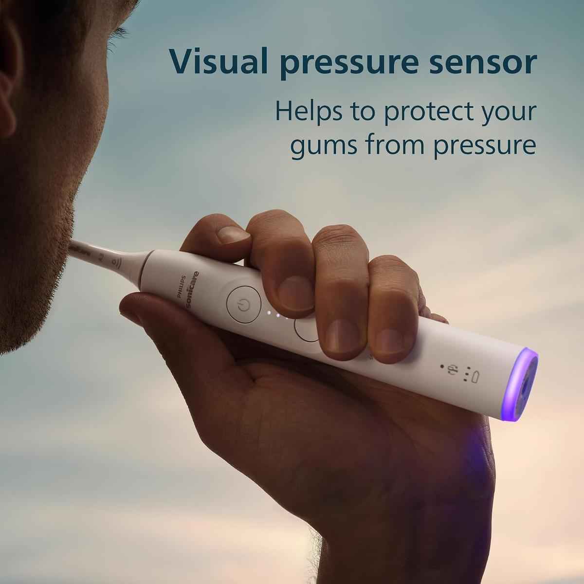 Philips Sonicare Series 6100 Rechargeable Electric Toothbrush – White – HX7400/01