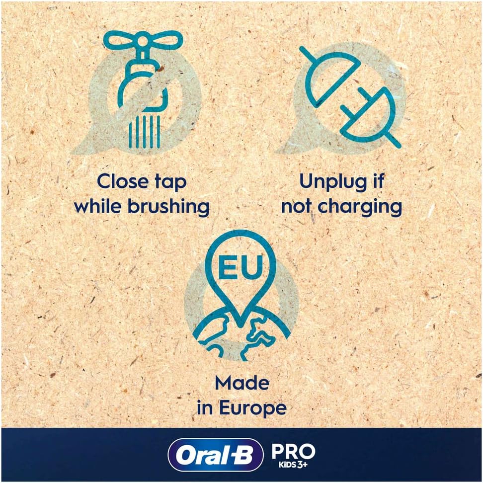 Oral-B Pro Frozen Kids Electric Toothbrush  For Ages 3+ - Blue - Healthxpress.ie