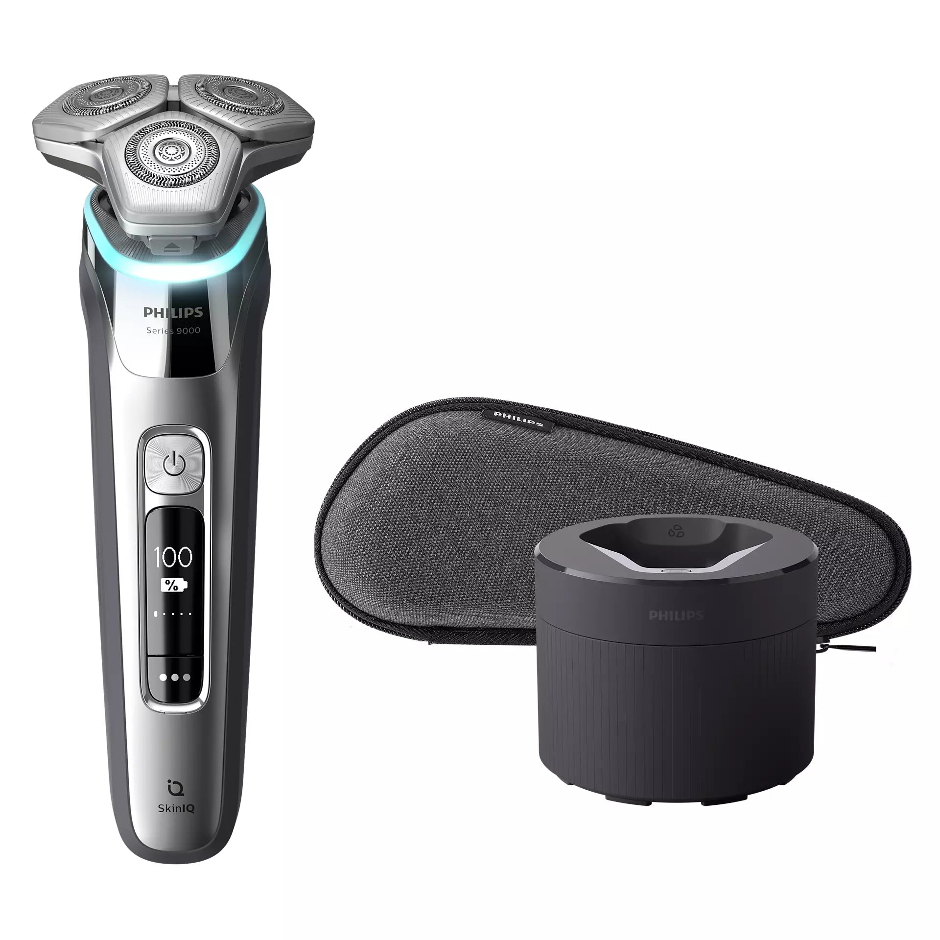 Philips Series 9000 Wet and Dry Electric Shaver S9985/50 with SkinIQ Technology - Healthxpress.ie