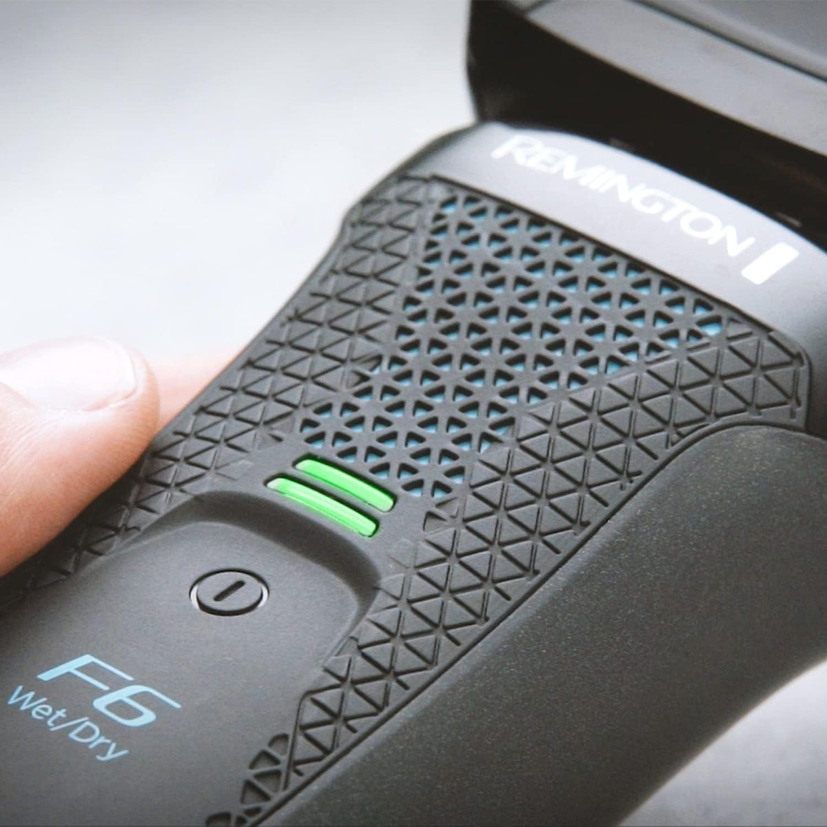 Remington F6 Style Series Aqua Electric Shaver for Men - 100% Waterproof Cordless Foil Razor with USB Charging and Pop-Up Trimmer; F6000, Black - Healthxpress.ie