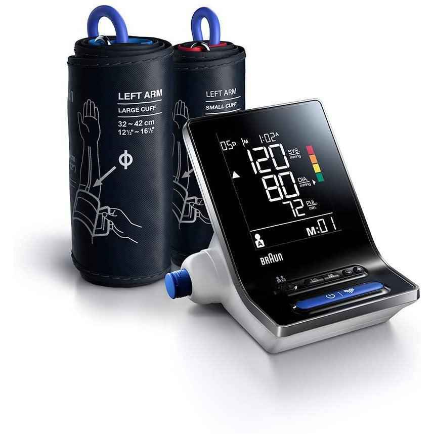 Braun ExactFit 3- BUA6150WE Upper Arm Blood Pressure Monitor with  2 Cuff Sizes, Clinically Proven