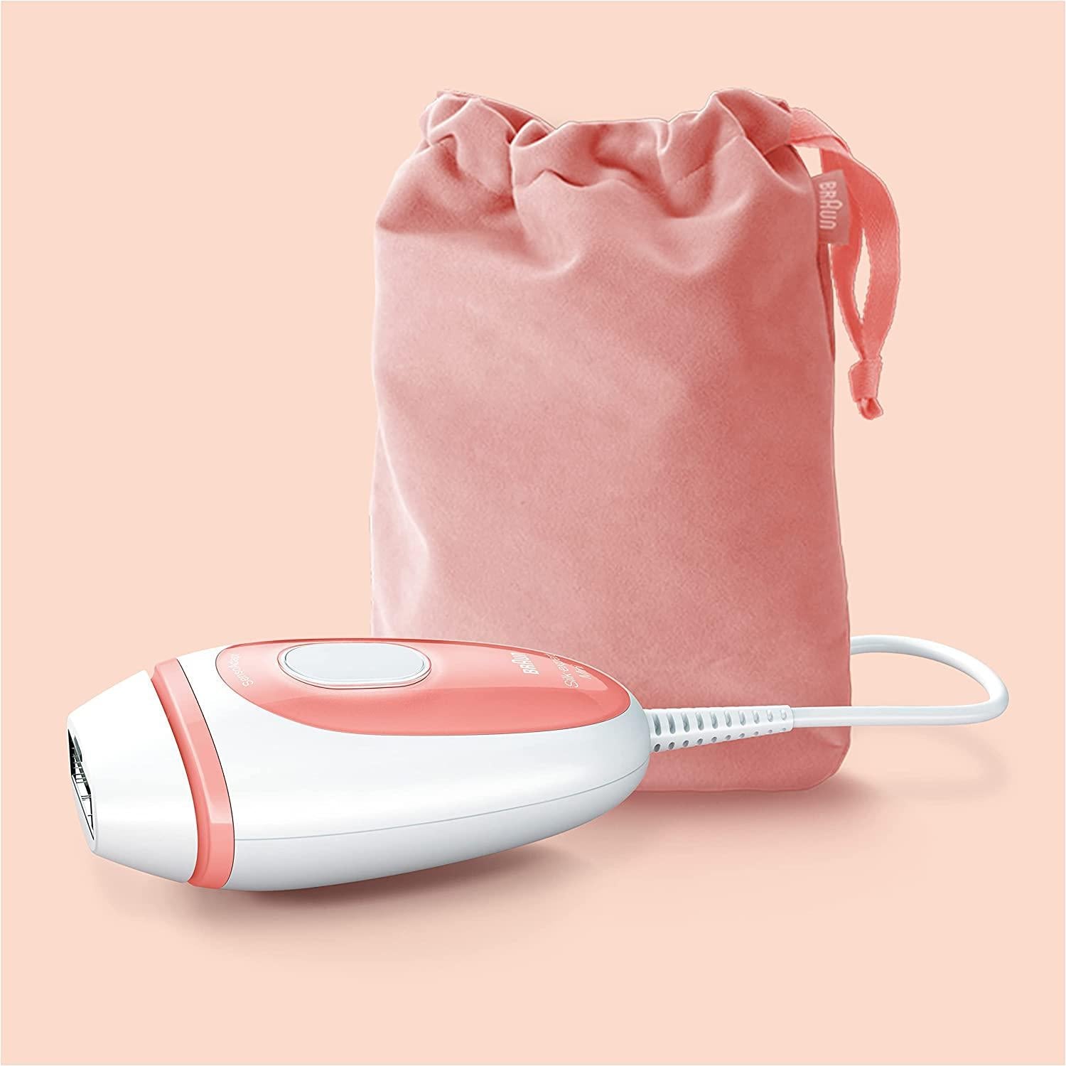 Braun IPL Silk·Expert Mini PL1014 Latest Generation IPL , Permanent Visible Hair Removal, White/Pink - Healthxpress.ie