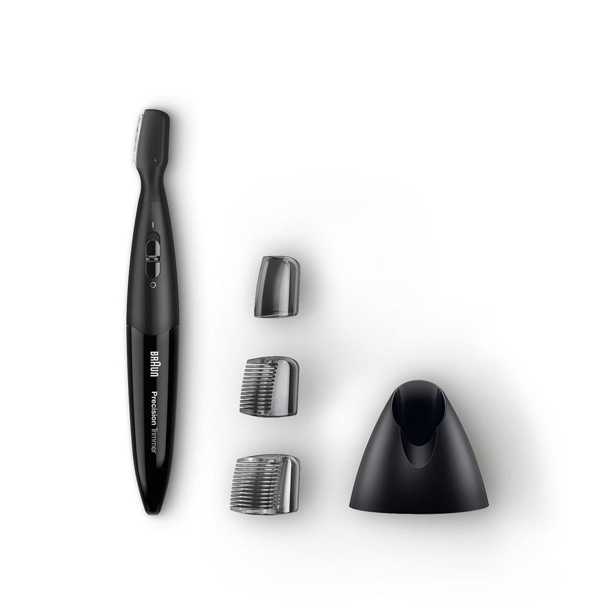 Braun Men's PT5010 Precision trimmer with 2 Combs and Trimmer Stand - Black - Healthxpress.ie
