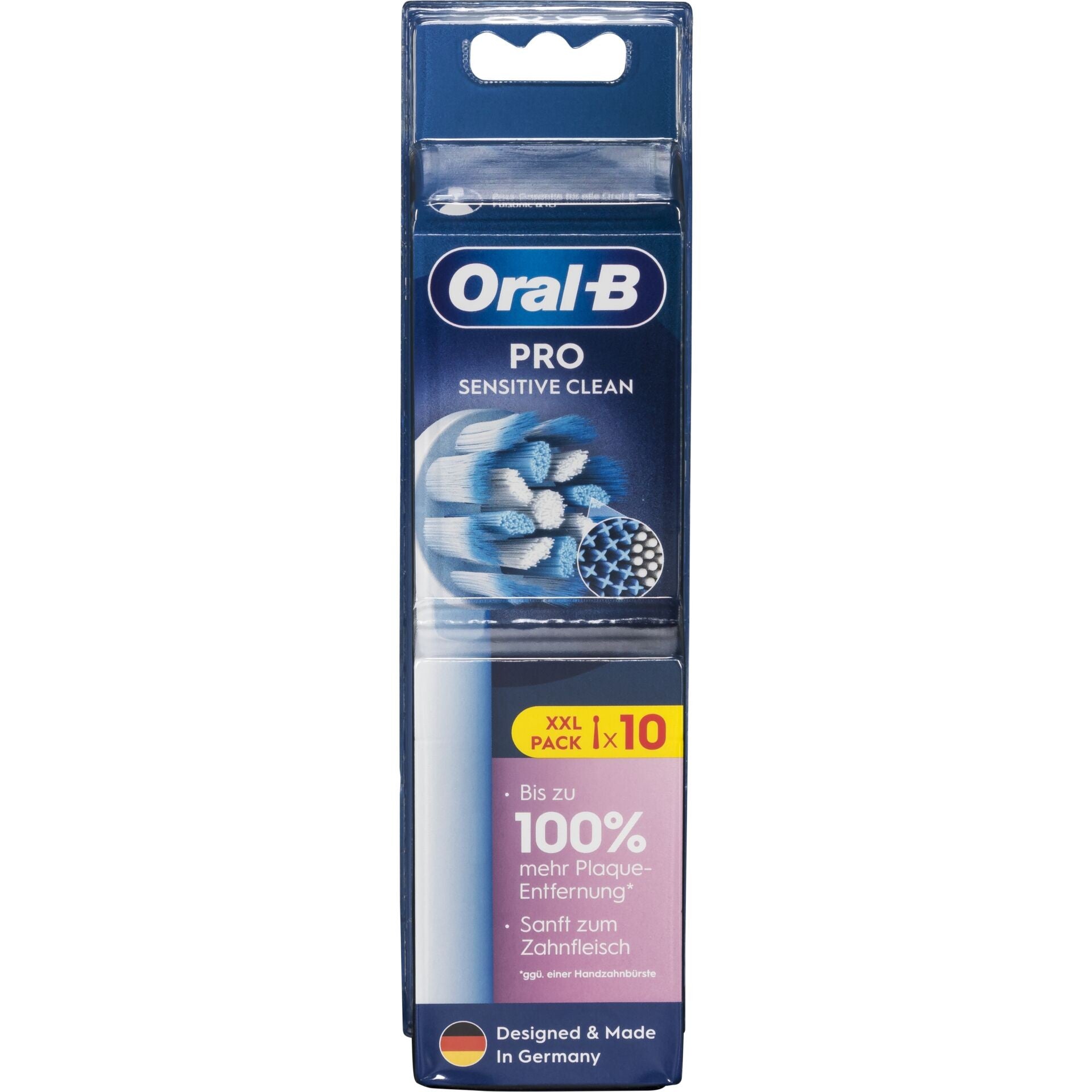 Oral-B Pro Sensitive Clean 10pk Toothbrush Heads, Extra Soft Bristles for Gentle Brushing & Plaque Removal - Healthxpress.ie