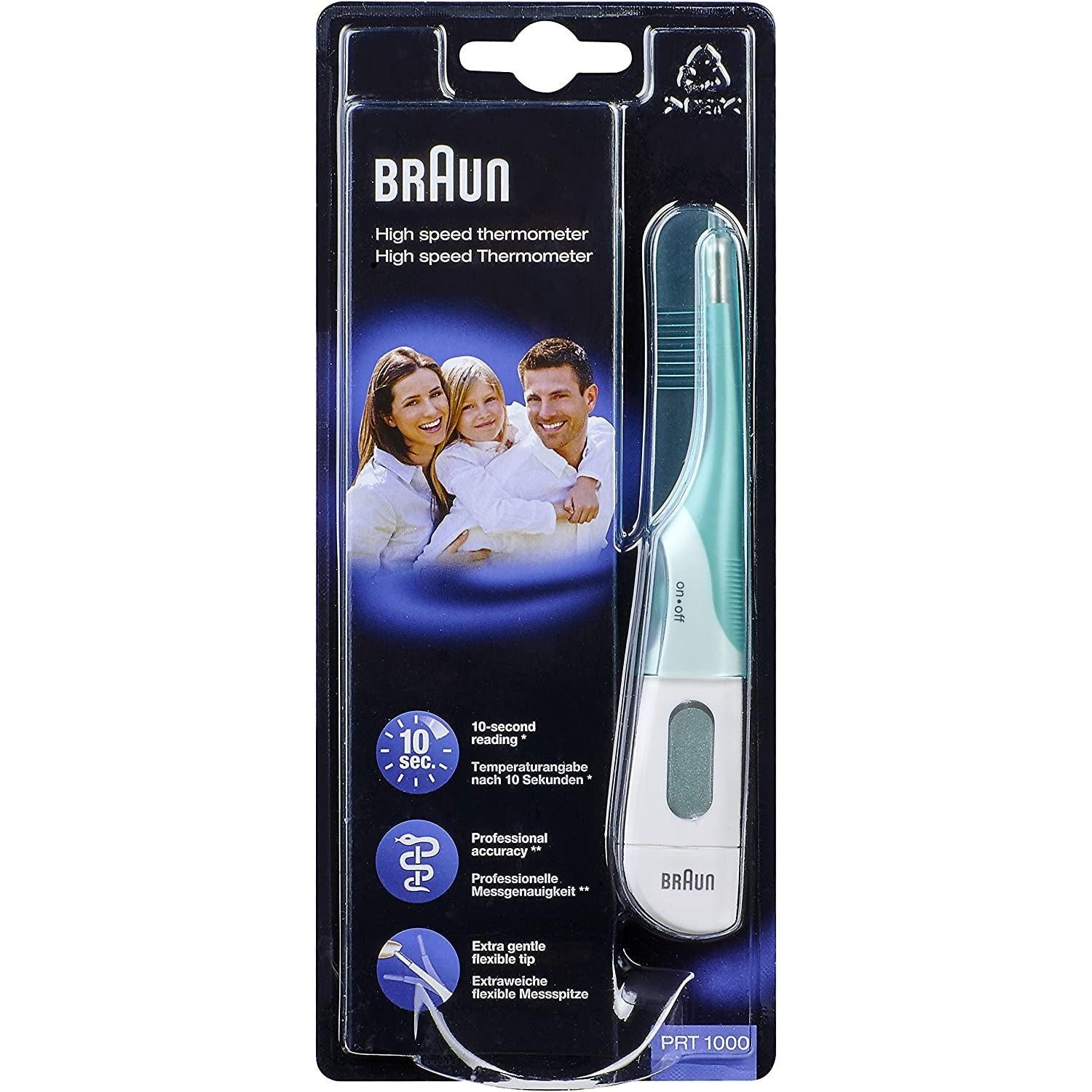 Braun PRT1000 High Speed 3-in-1 Thermometer - Healthxpress.ie