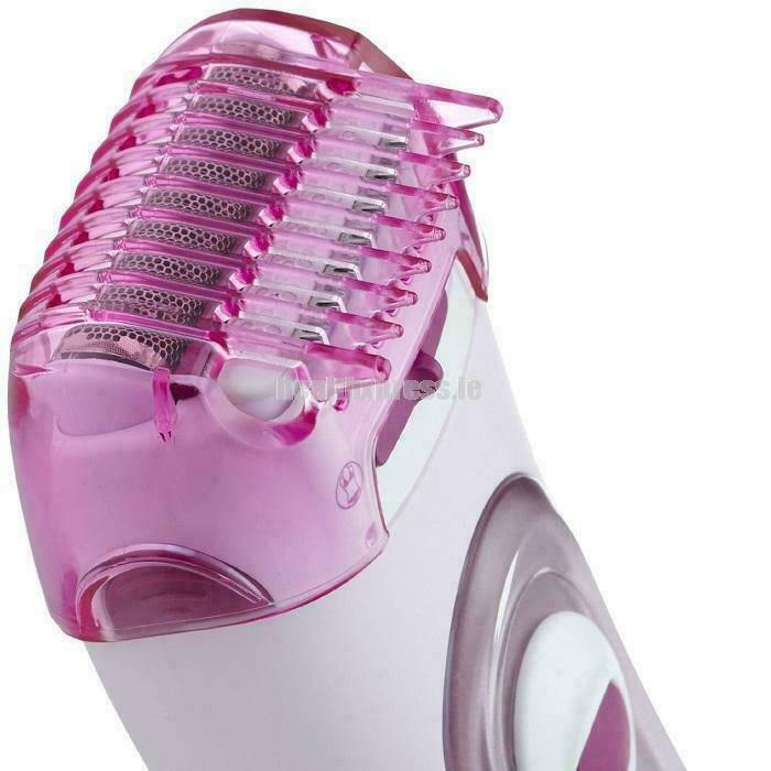 Braun Silk-Epil 5-100 Hair Removal Electric Battery Lady Shaver LS5100 w/ 1 Extra - Pink - Healthxpress.ie