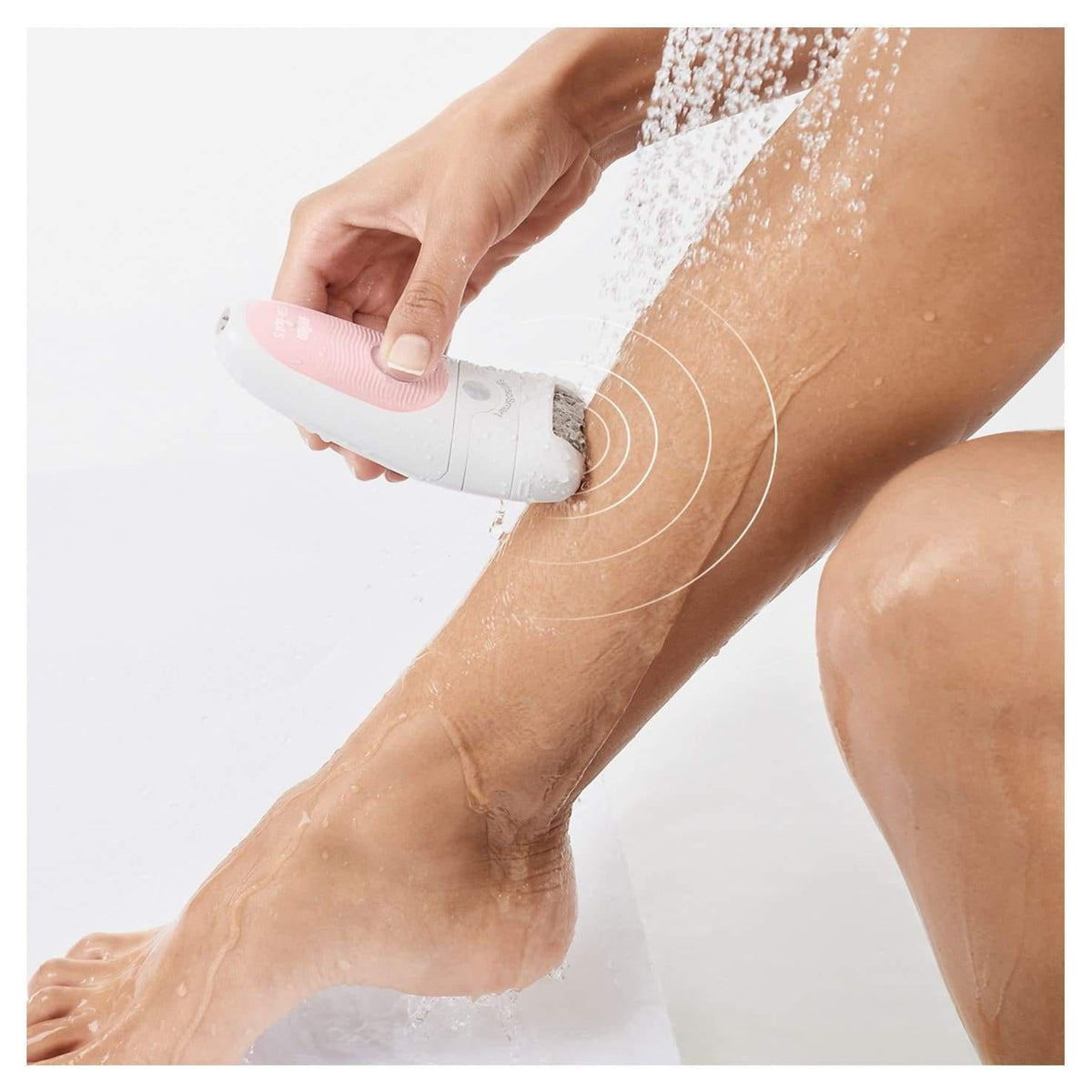 Braun Silk-épil Beauty Set 5 5/875 Wet and Dry Epilator w/ 3 Extras - Pink/White - Healthxpress.ie