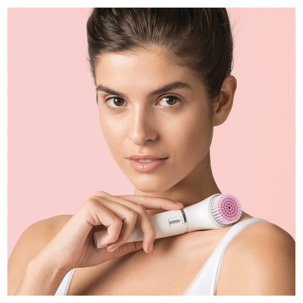 Braun Silk-épil Beauty Set 5 5/875 Wet and Dry Epilator w/ 3 Extras - Pink/White - Healthxpress.ie