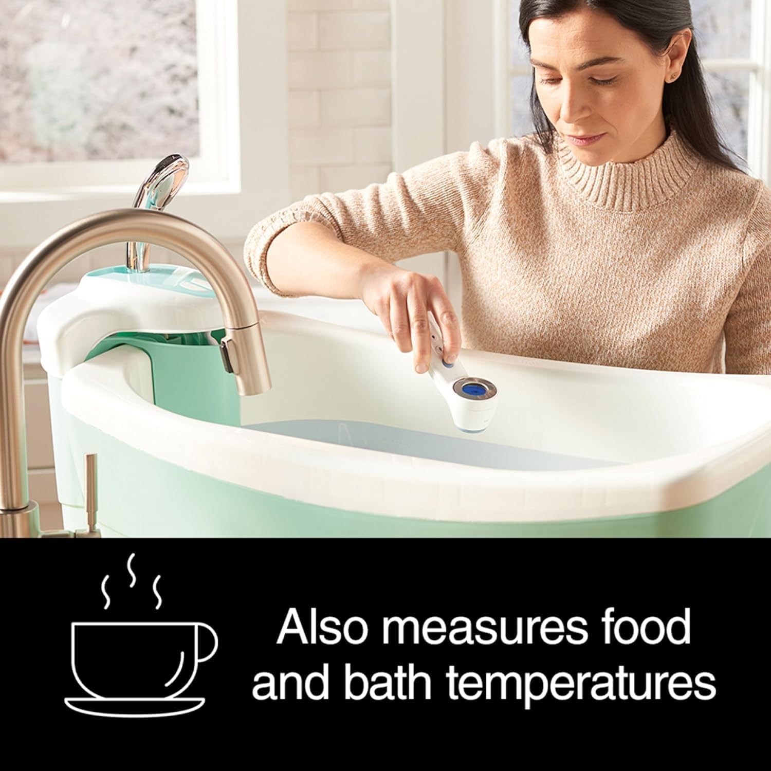 Braun Sensian 7 Forehead non-contact thermometer - Age Precision Technology - 3-in-1 Colour-Coded Digital Display - Baby and Child Friendly - BNT400