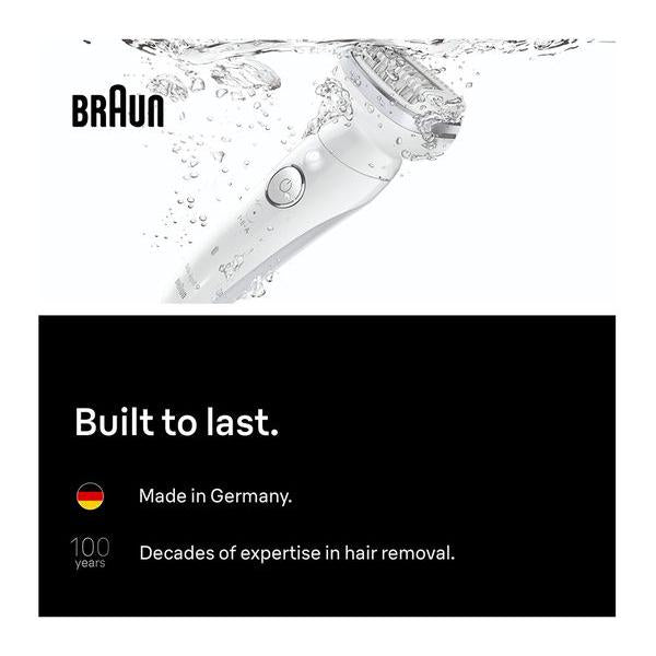 BRAUN Silk-épil 9 Flex 9 3D SE9-030 Wet & Dry Epilator - Silver