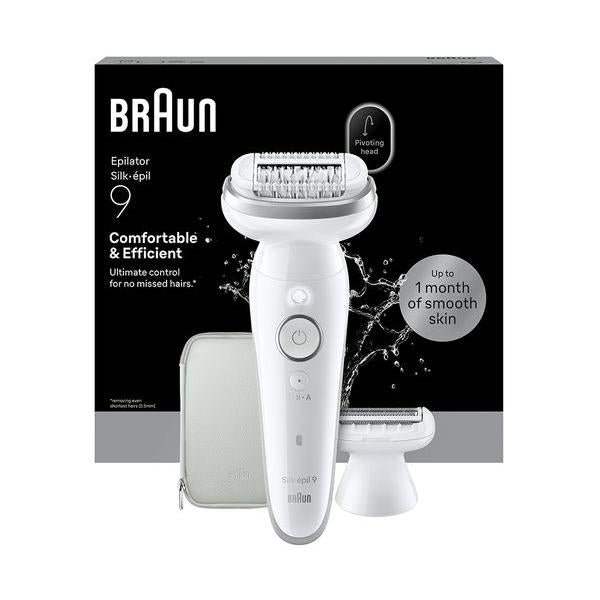 BRAUN Silk-épil 9 Flex 9 3D SE9-030 Wet & Dry Epilator - Silver