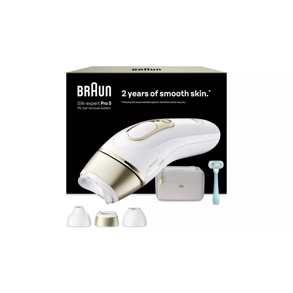 Braun Silk-Expert Pro 5351 Corded IPL Hair  - White