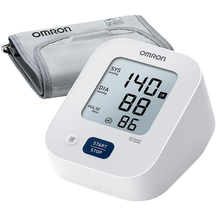 OMRON M2 Essential, Clinically Validated Upper Arm Blood Pressure Monitor  22-32cm Cuff for Irregular Heartbeat Detection
