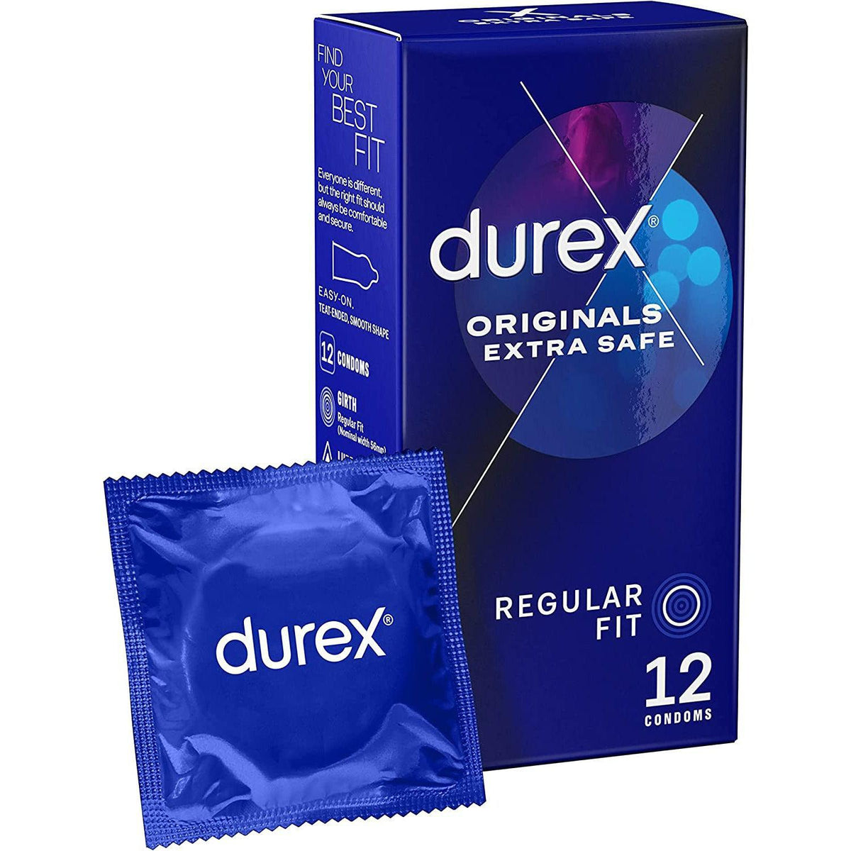 Durex Extra Safe  Condoms, Pack of 12 - Healthxpress.ie