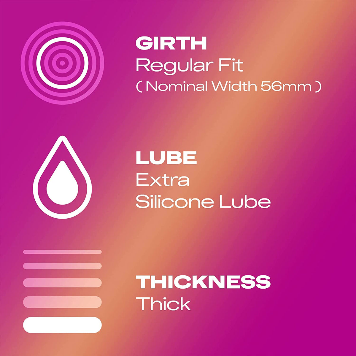 Durex Pleasure Me Condoms, Pack of 12 - Healthxpress.ie