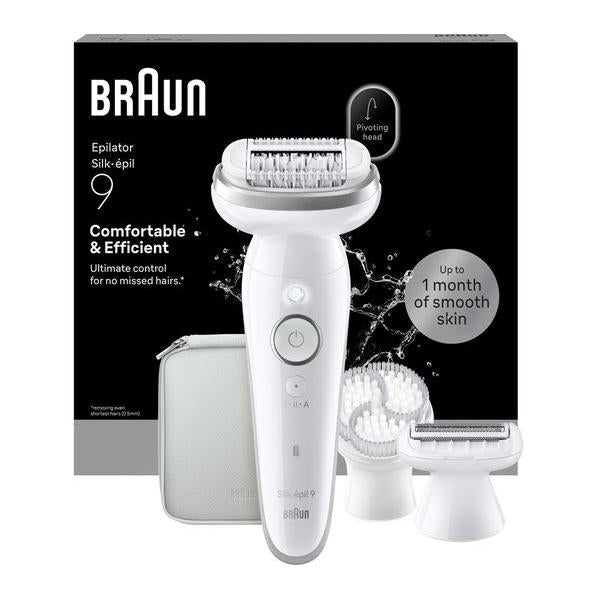 BRAUN Silk-épil 9 SE9-061 Wet & Dry Epilator - Silver