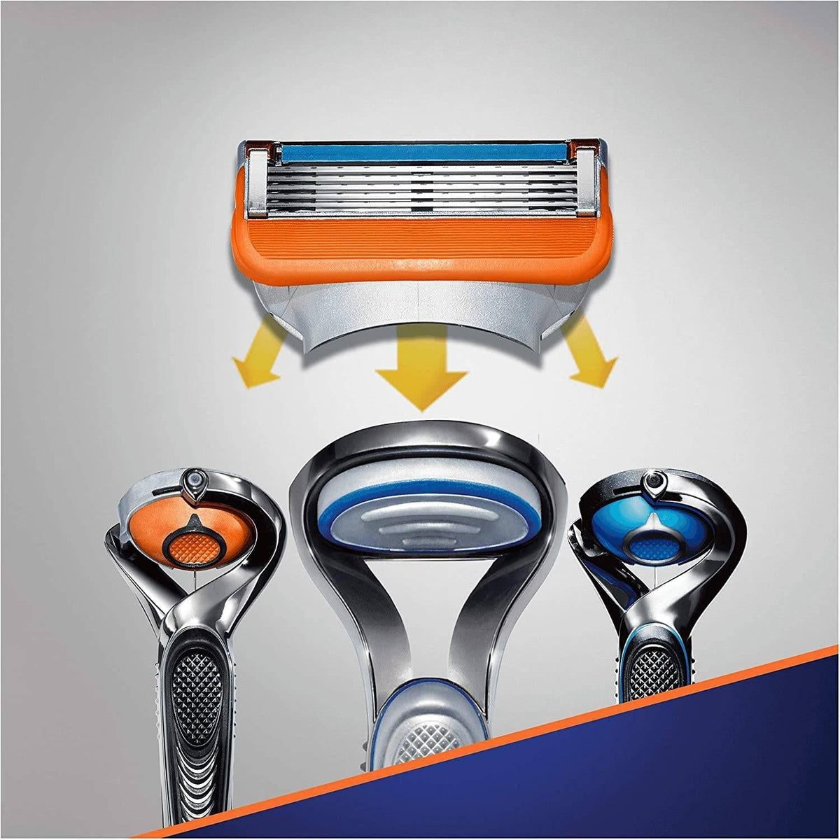 Gillette Fusion5 Razor + 8 Blades - Healthxpress.ie