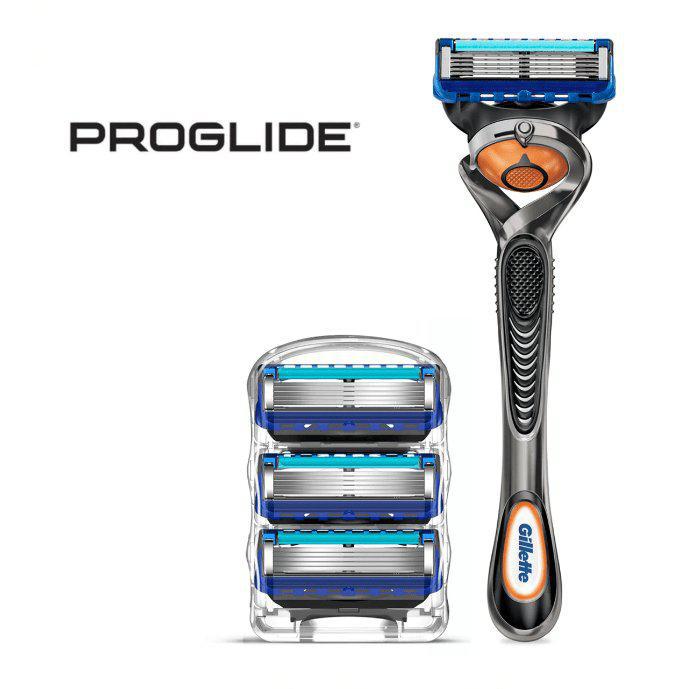 Gillette Fusion5 ProGlide Razor Starter Pack - FlexBall Technology - 4 Blades - Healthxpress.ie
