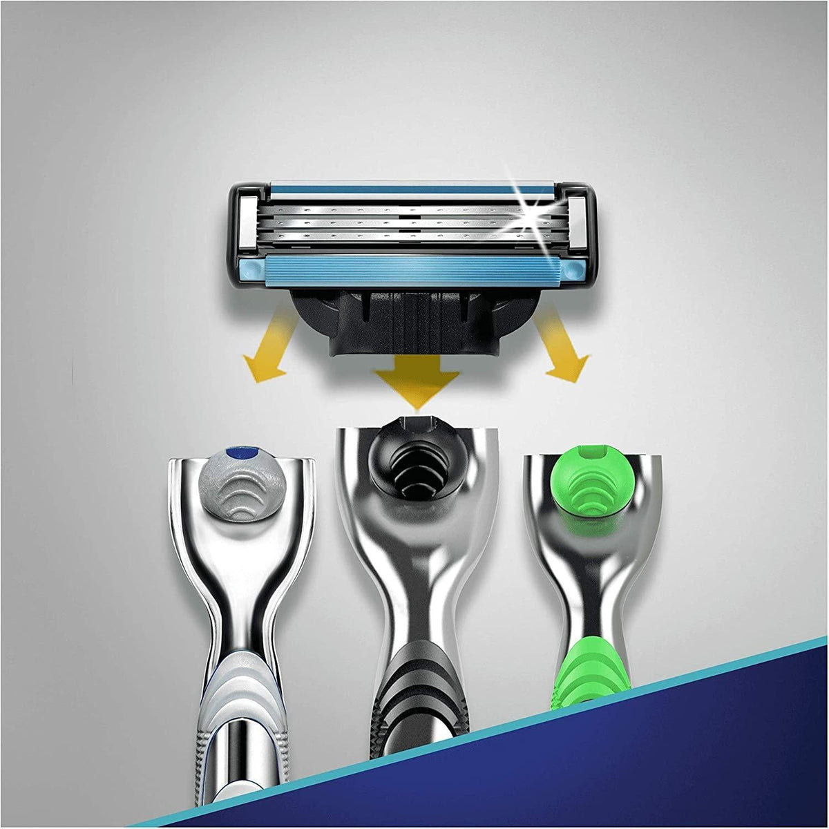 Gillette Mach3 Refill Razor Blades - with Anti-Friction Microfins - 4 Pack - Healthxpress.ie