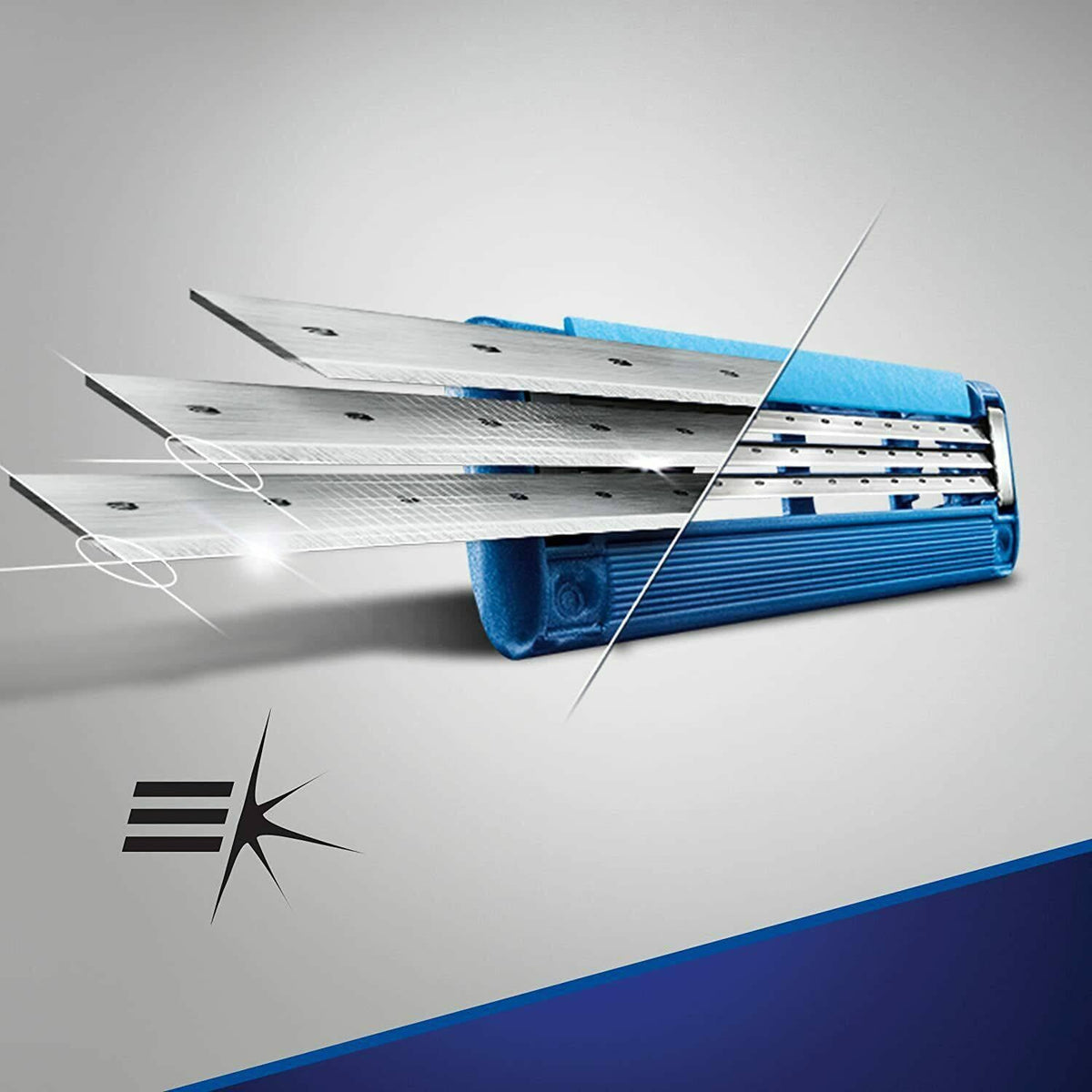 Gillette Mach3 Turbo Men's Razor Starter Pack with 4 Refills - Turbo Blades - Healthxpress.ie