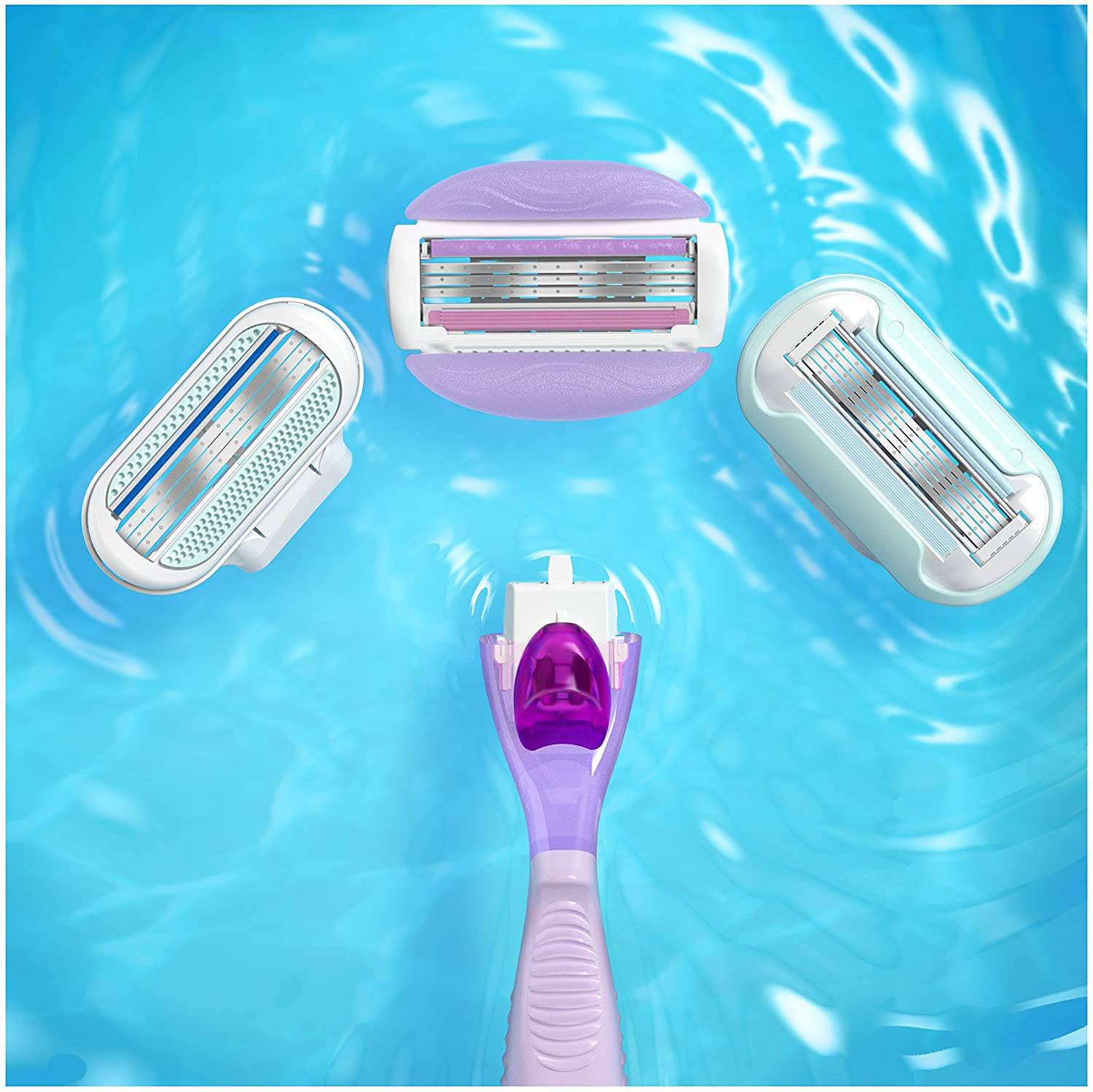 Gillette Venus Breeze 2 in 1 Smooth-shave Razor Cartridge Made for Women, 4 Pack - Healthxpress.ie