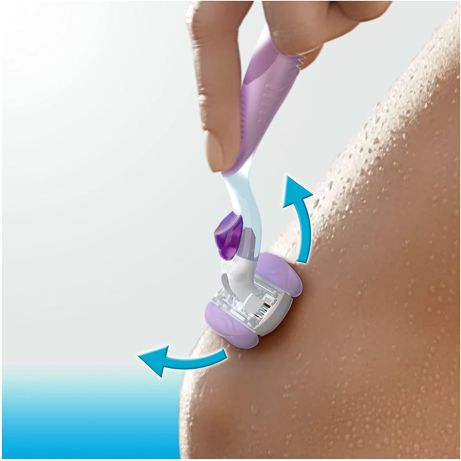 Gillette Venus Breeze 2 in 1 Smooth-shave Razor Cartridge Made for Women, 4 Pack - Healthxpress.ie