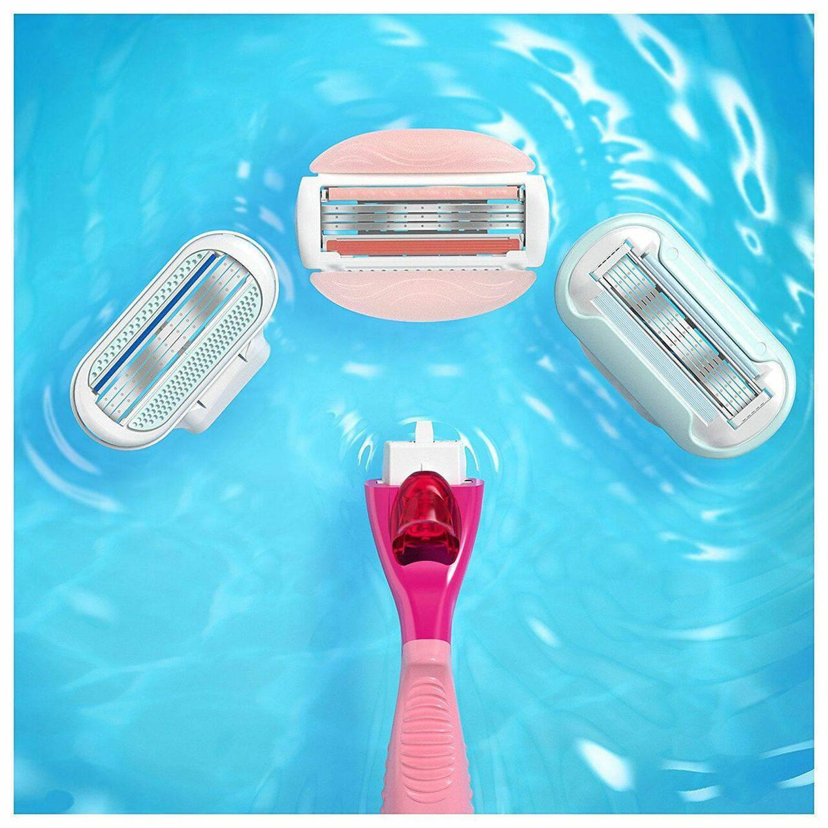 Gillette Venus Comfortglide Spa Breeze Razor with 3 Blades - Curve-Hugging Blades - Healthxpress.ie