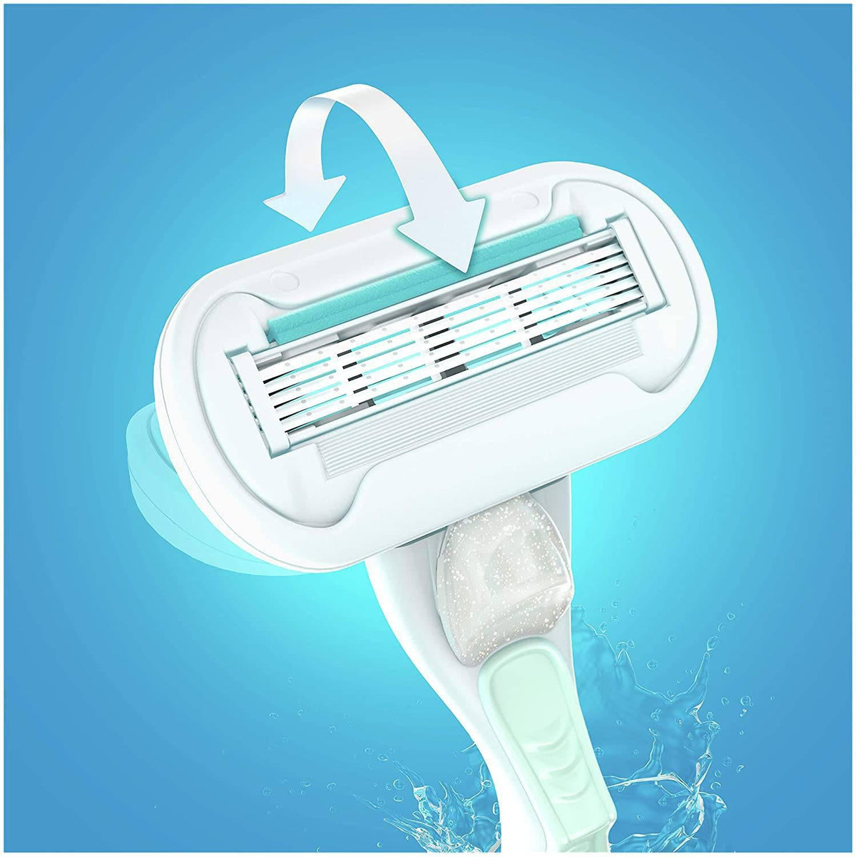 Gillette Venus Extra Smooth Sensitive Starter Pack - 5 Diamond Coated Blades - Healthxpress.ie