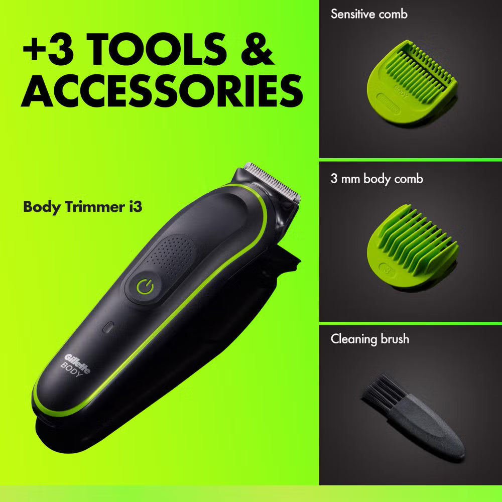 Gillette Labs i3 Body + Intimate Hair Trimmer - Healthxpress.ie