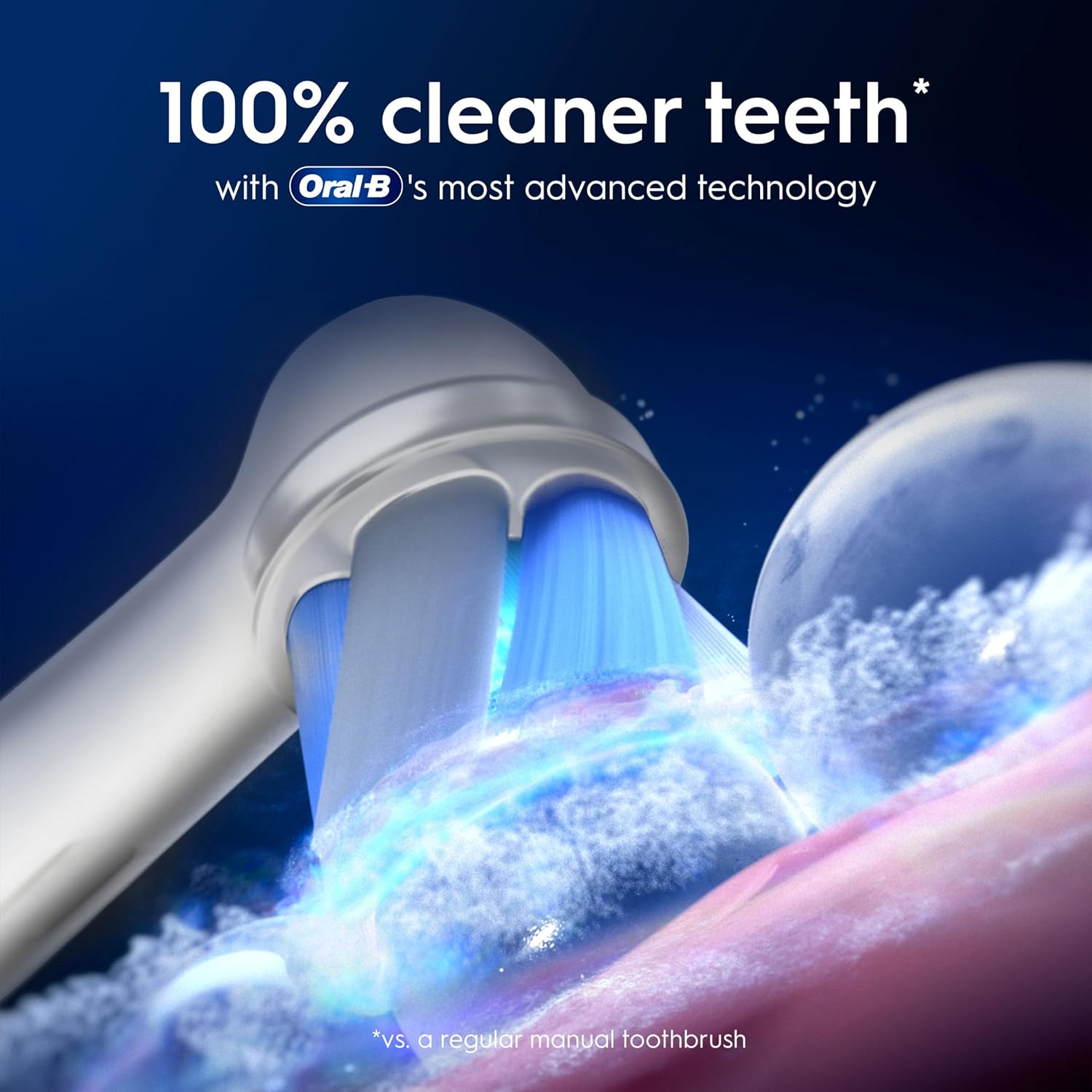 Oral-B iO9 Electric Toothbrushes , App Connected, 1 Toothbrush Head, Charging Travel Case & Magnetic Pouch, 7 Modes, 2 Pin Plug, Special Edition - Healthxpress.ie