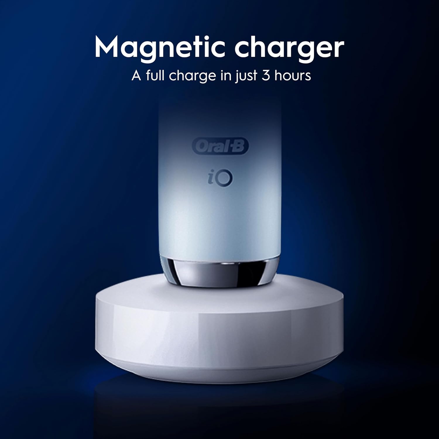 Oral-B iO9 Electric Toothbrushes , App Connected, 1 Toothbrush Head, Charging Travel Case & Magnetic Pouch, 7 Modes, 2 Pin Plug, Special Edition - Healthxpress.ie