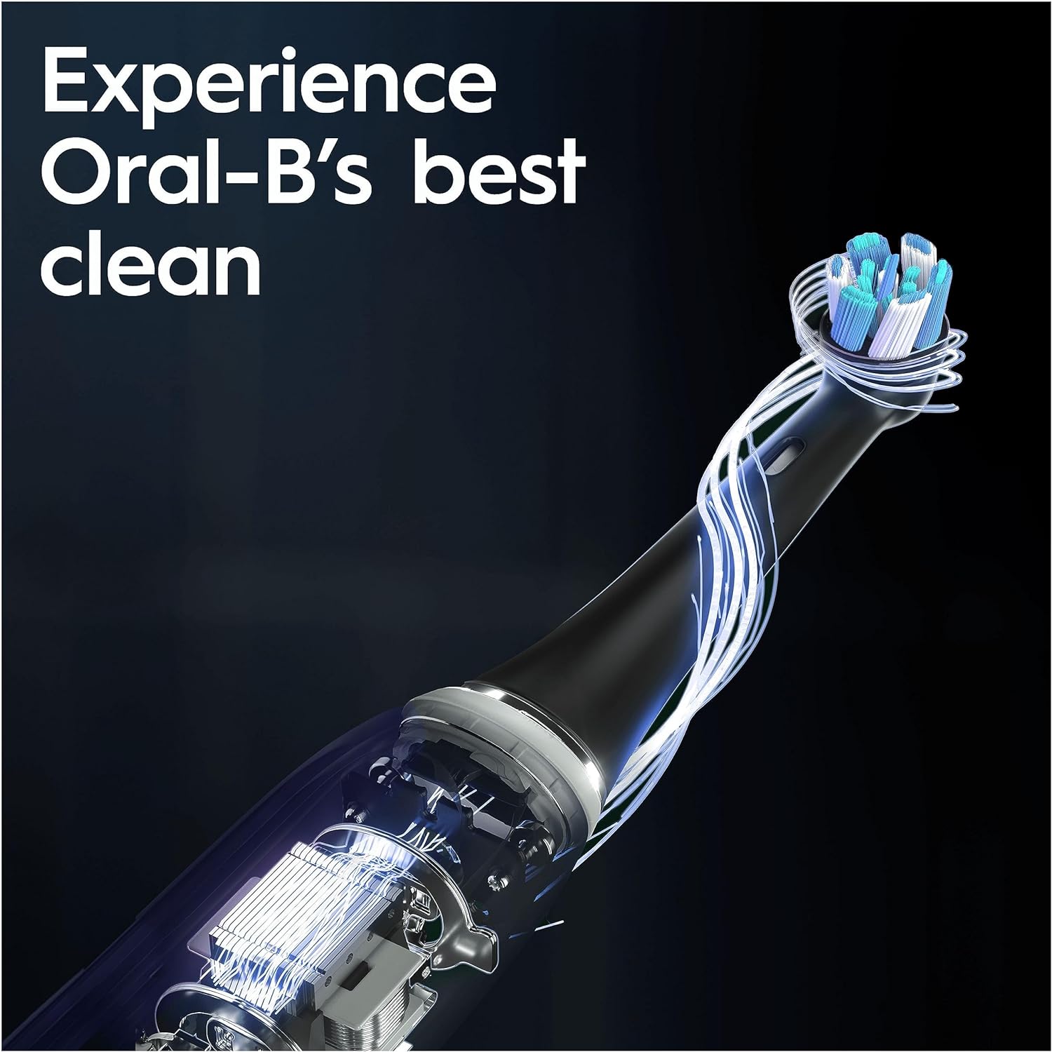 Braun Oral-B iO Series 10 Electric Rechargeable Toothbrush - Stardust White - Healthxpress.ie
