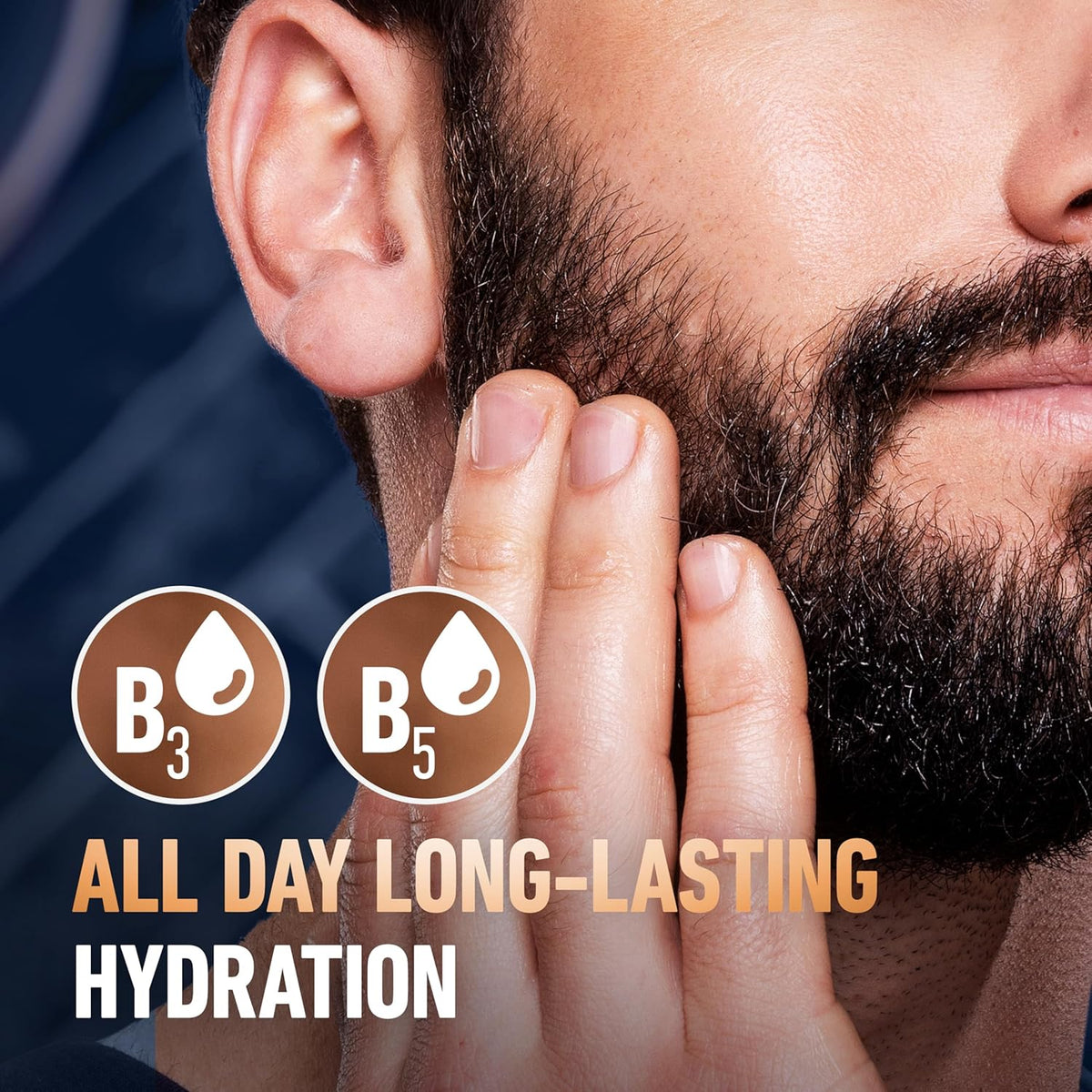 King C Gillette Beard Itch Soothing Lotion for Men with Vitamin B3 and Vitamin B5, Immediate Cooling Effect, 100ml