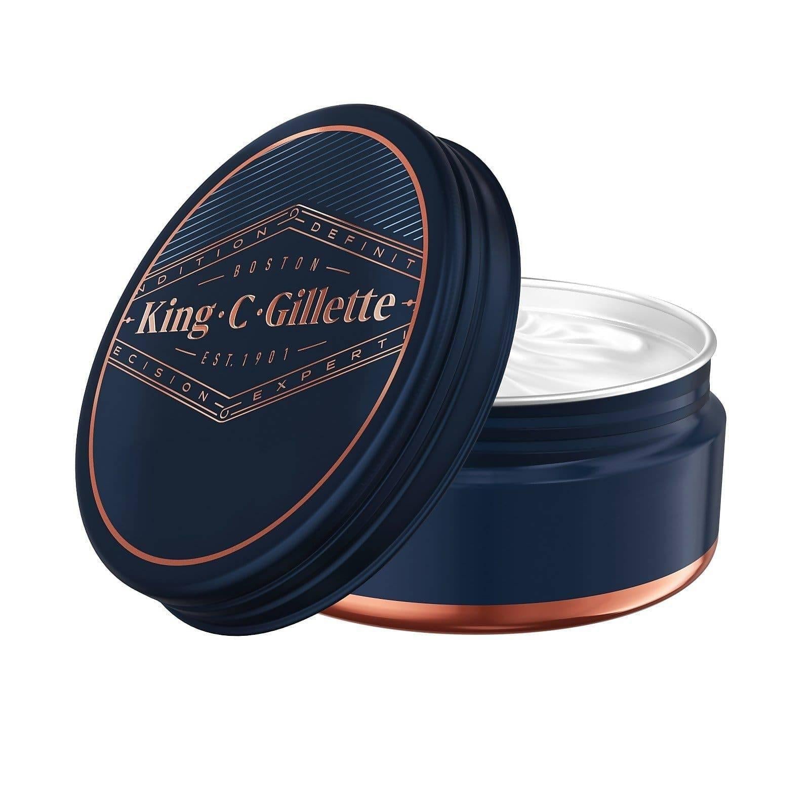 King C. Gillette Beard Balm - Nourishing Formula, Creamy Texture - 100ml - Healthxpress.ie