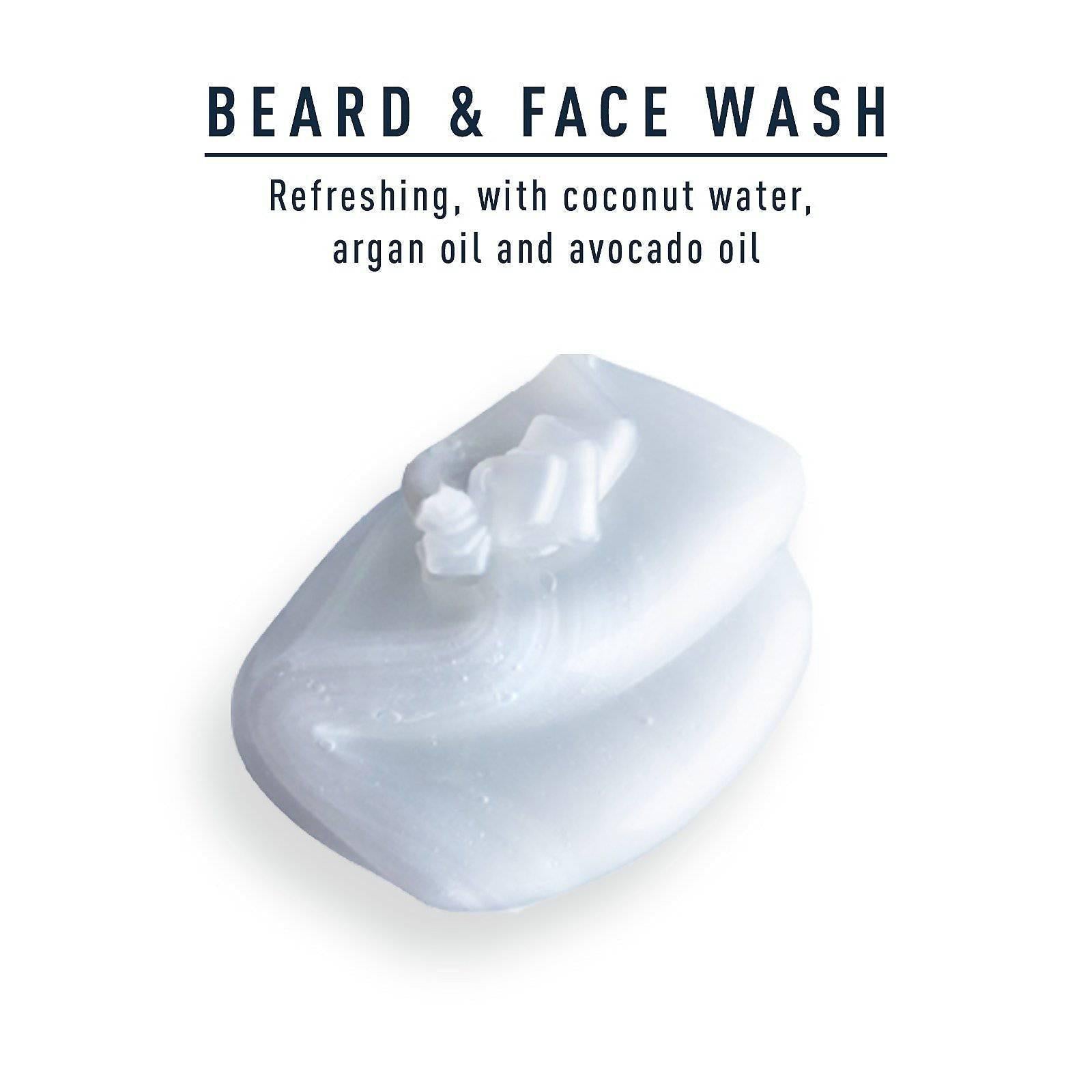 King C. Gillette Beard Shampoo and Face Wash - Removes Dirt and Oil - 350ml - Healthxpress.ie