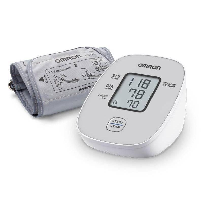Omron M2 Basic HEM-7121J-E Blood Pressure Monitor - Intellisense Technology - 22-32cm Cuff - Healthxpress.ie