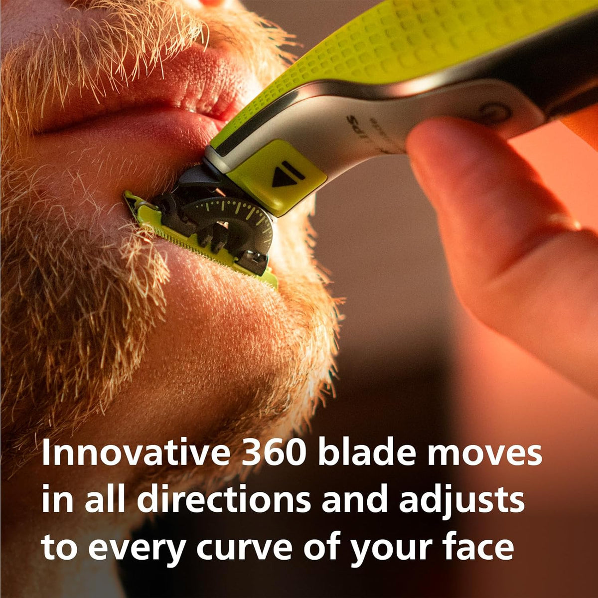 Philips Oneblade 360 QP2734/30 Rechargeable Facial Trimmer Wet & Dry - Eco Pack - Healthxpress.ie
