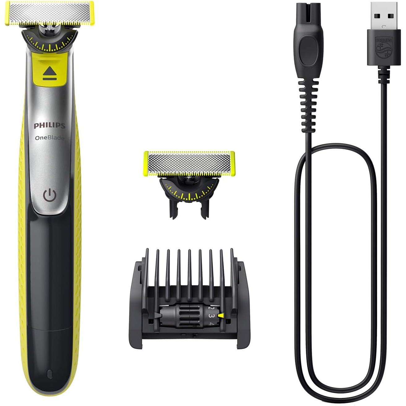 Philips Oneblade 360 QP2734/30 Rechargeable Facial Trimmer Wet & Dry - Eco Pack - Healthxpress.ie
