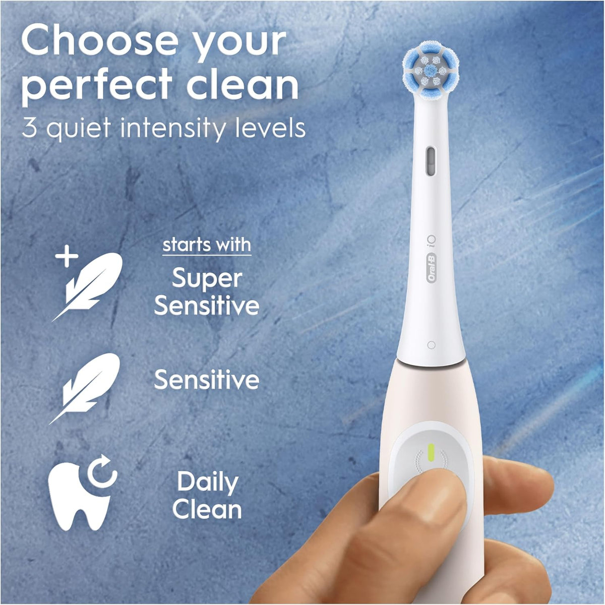 Oral-B iO2 Night Black Electric Toothbrush, 1 Toothbrush Head, Designed by Braun - Healthxpress.ie