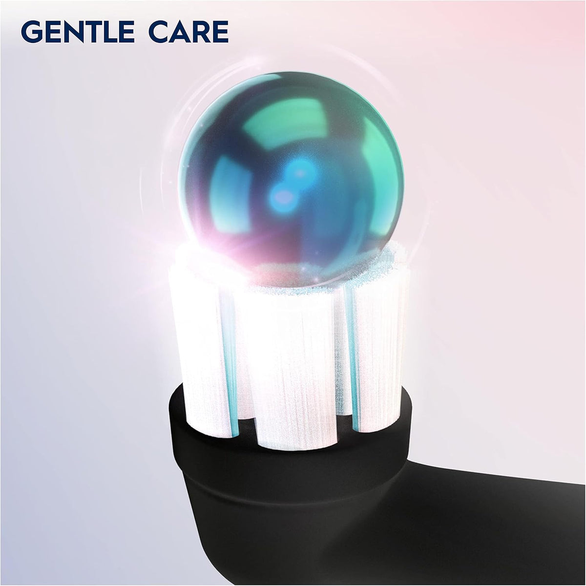 Oral-B iO 6pk Gentle Cleaning Replacement Toothbrush Heads , Original Toothbrush Attachment for Oral-B iO Toothbrushes, Letterbox Packaging, Black - Healthxpress.ie